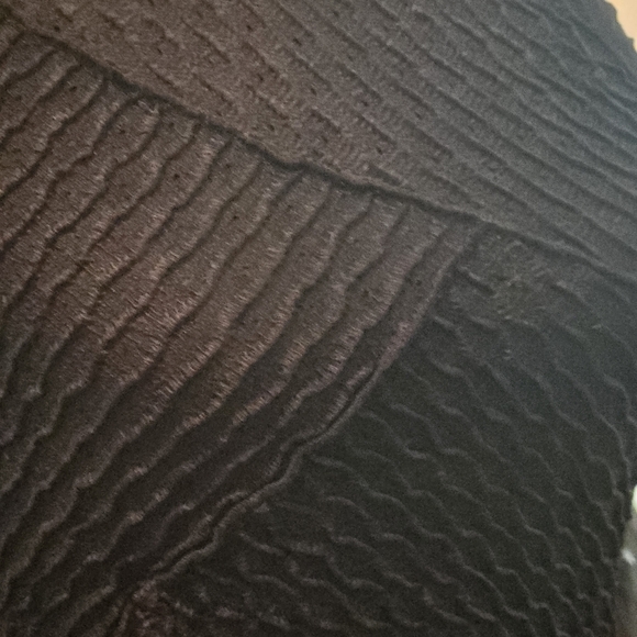 Atelier by Kirious Women's M Black Textured Lined Tank Top Bodycon - Picture 7 of 13